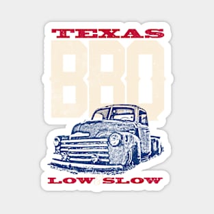 TX BBQ Low & Slow Magnet