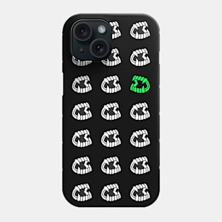 This Bites... in Green Phone Case