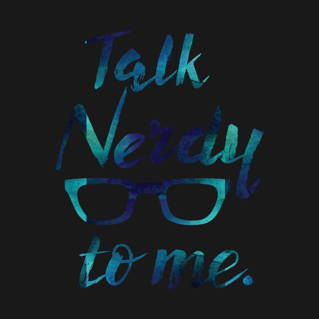 Talk nerdy to me - nerds bookworm glasses men by papillon