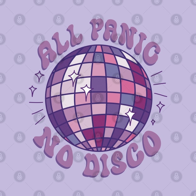 All Panic No Disco - Purple by PepperLime