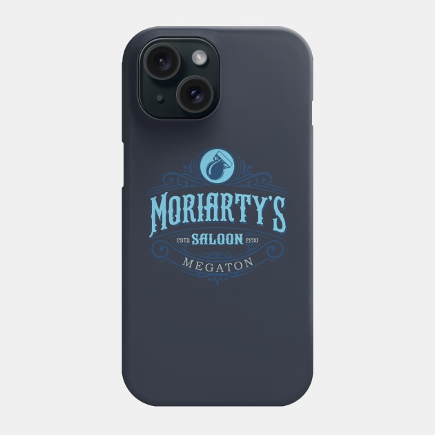 Moriarty's Saloon Phone Case by AngryMongoAff