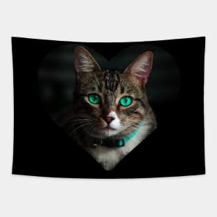 cat shirt Tapestry