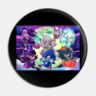 Happy halloween 2021 sonic Pin