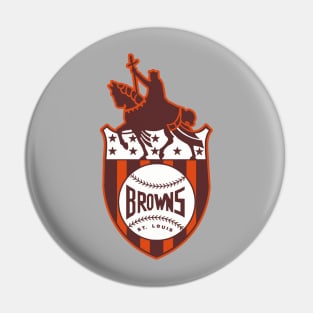 Historical St Louis Browns Baseball 1901 Pin