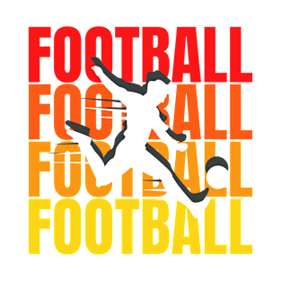 football typographic T-Shirt