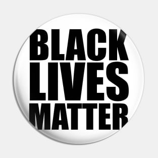 BLACK LIVES MATTER Pin