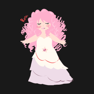 SU Rose Quartz Lineless Art T-Shirt