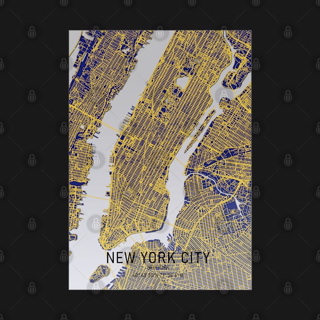 New York City Map by MapCarton