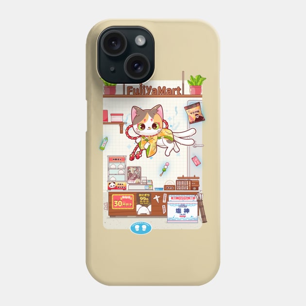 FujiyaMart Nekomata Phone Case by Kaidankuri