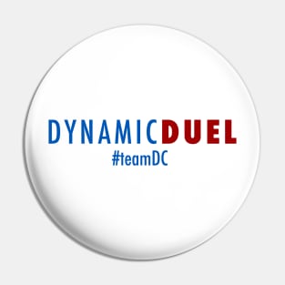 Dynamic Duel #TeamMarvel (color logo) Pin