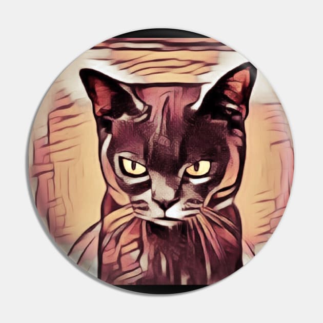 Black cat Pin by MarcyRangel