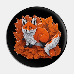 Rad Fox Pin