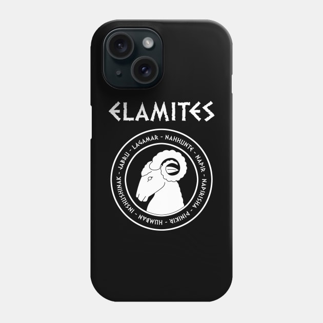 Elamites Ancient Bronze Age Civilization Gods of Elam Phone Case by AgemaApparel