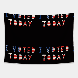 I Voted Today Small Tapestry