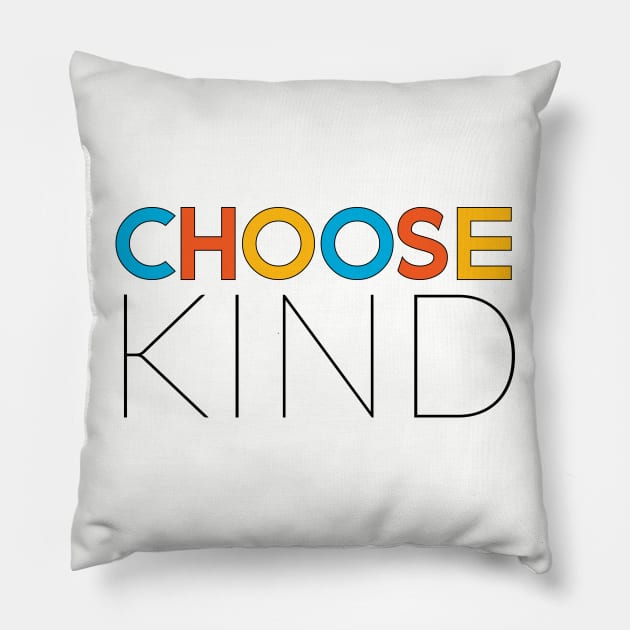 Choose Kindness T-Shirt | Anti-Bullying Message Pillow by TeesByJay