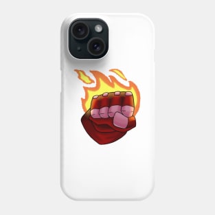 Sly Cooper - Fists of Flame Sticker Phone Case