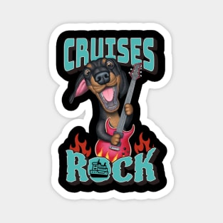 Cruises Rock Magnet