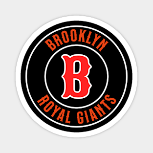 The Brooklyn Royal Giants Negro League Baseball Magnet