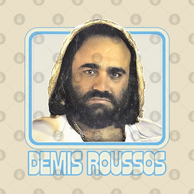 Demis Roussos \/\/\ Retro Fan Artwork by DankFutura