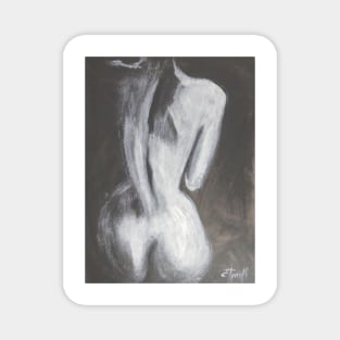 Shadow Figure 1 - Female Nude Magnet