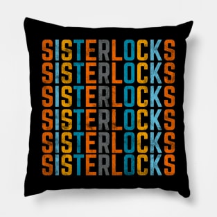 Retro Sisterlocks Locs Pillow