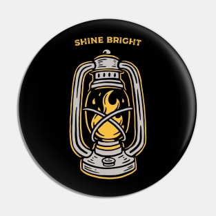 Shine bright Pin