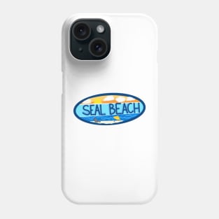 Surfboard Seal Beach, California Phone Case