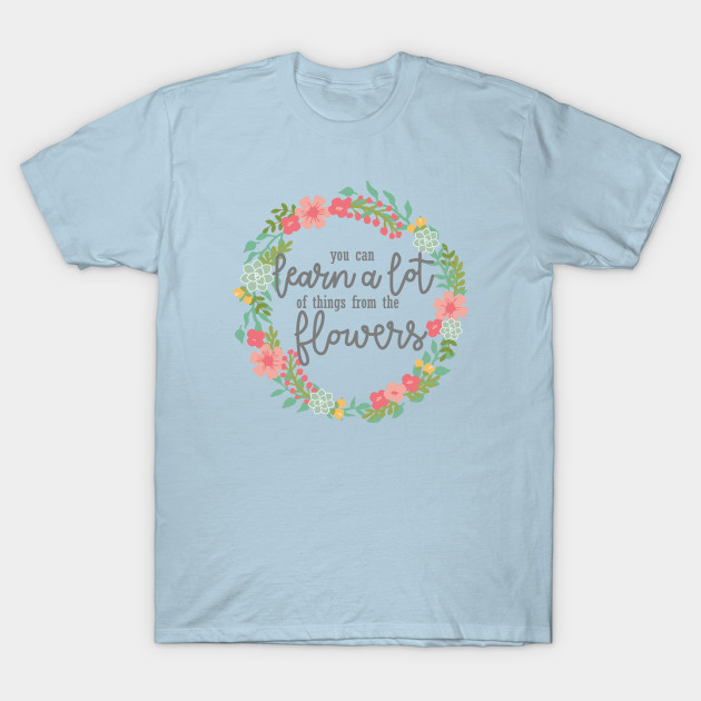 Disover Pastel Flowers - Flower And Garden - T-Shirt