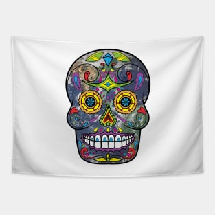 Sugar Skull Earth Tapestry