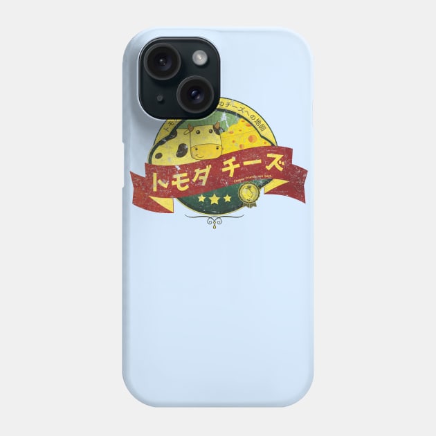 Tomoda Cheese t-shirt - retro Japanese advertising Phone Case by Japancast