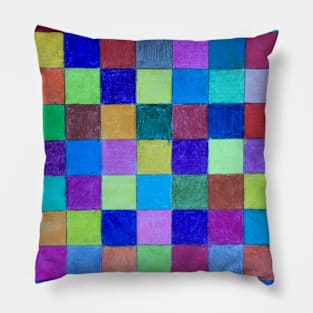 Color Squares Pillow