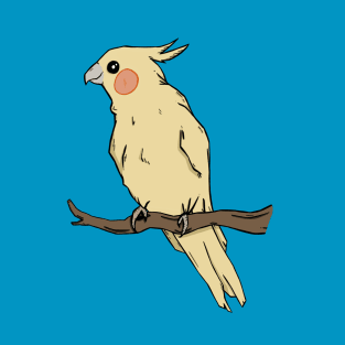 Perched Cockatiel T-Shirt