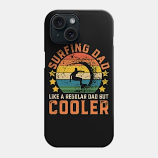 Surfing Dad Funny Vintage Father's Day Gift Phone Case