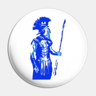 Spartan Hero Pin