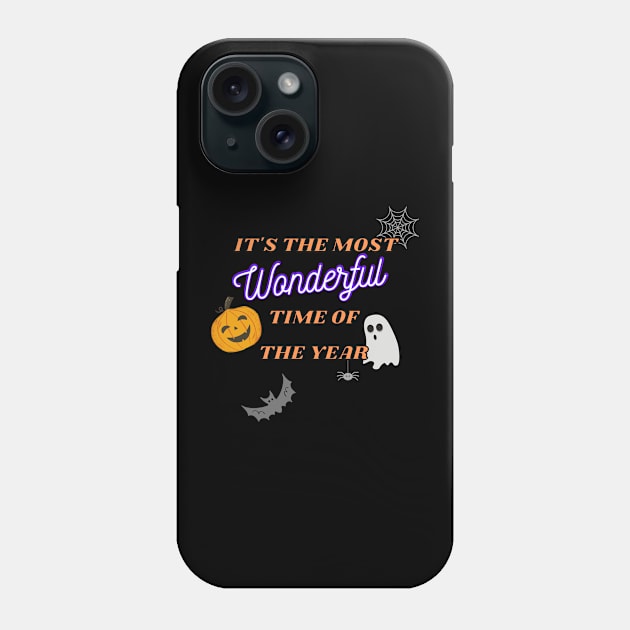 It's the Most Wonderful Time Of The Year - Halloween Phone Case by euheincaio