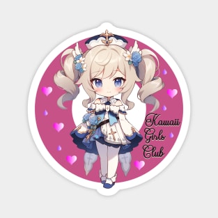 Kawaii Girls Club - Cute Chibi Magnet