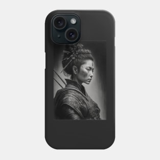 Japanese Female Samurai Phone Case