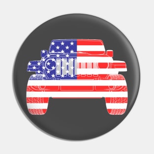 Jeep American Icon Pin