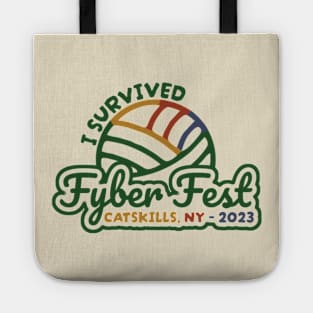 I Survived Fyber Fest 2023 Tote