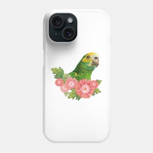 yellow-shouldered horsewoman Phone Case