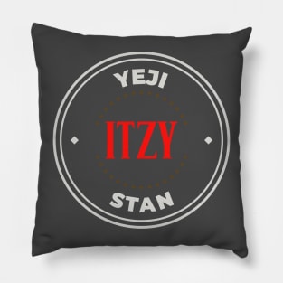 Itzy Hwang Yeji stan logo Pillow