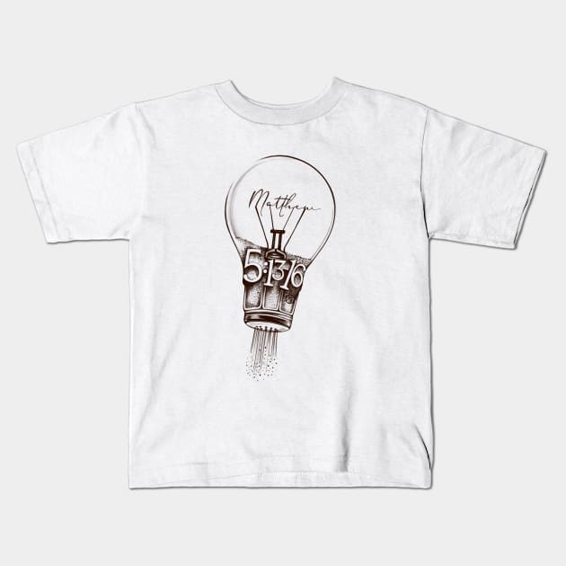 Matthew Salt And Light Kids T Shirt Matthew Salt And Light Kids T Shirt