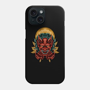 Horned demon Phone Case