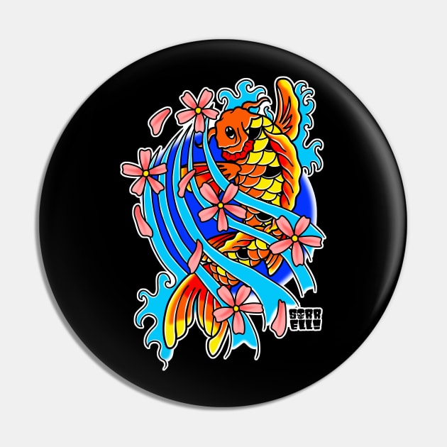 Koi Pin by ArtMonsterATX