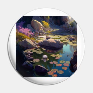 The carp pond Pin