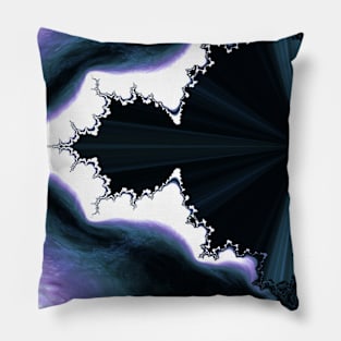 Blue Portal Fantasy Dream Landscape Pillow