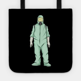 Hazmat Suit Radiation Zombie Disease Outbreak Tote