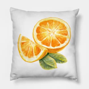 Orange fruit Pillow