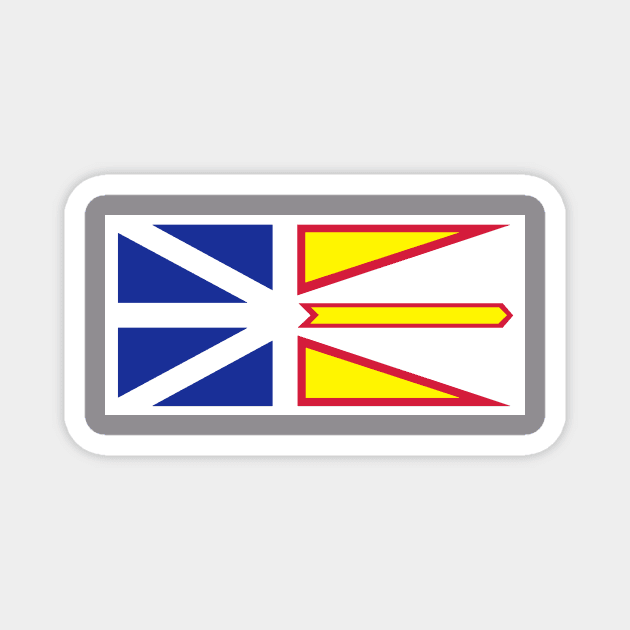 Flag of Newfound and Labrador Magnet by sweetsixty