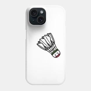 Smashed badminton birdie Phone Case